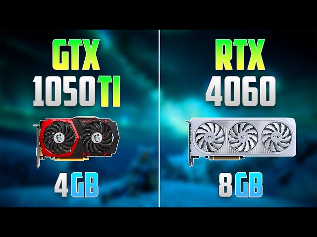 RTX 4060 vs GTX 1050 TI - How BIG is the Difference?