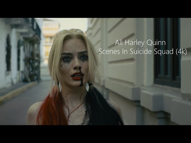 All Harley Quinn Scenes | Suicide Squad (4K ULTRA HD)