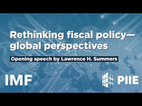Rethinking fiscal policy—global perspectives (2023 conference)