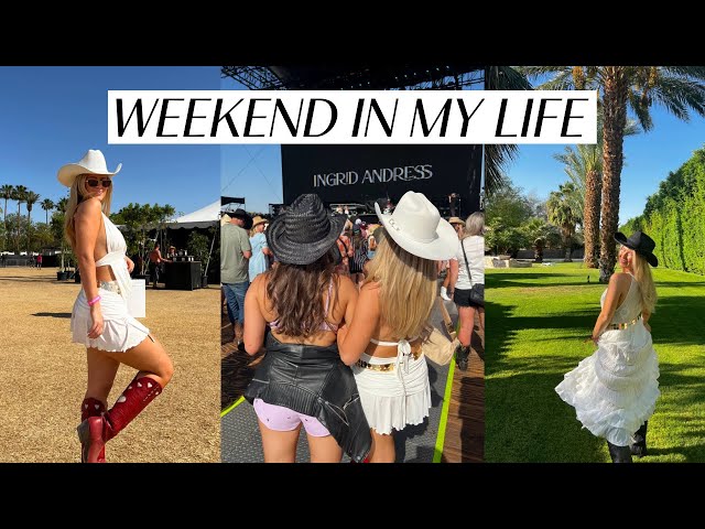 weekend in my life at STAGECOACH!!! being country girls for the weekend