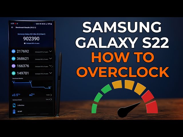 How To Overclock the Samsung Galaxy S22 - Make It Faster Tips and Tricks