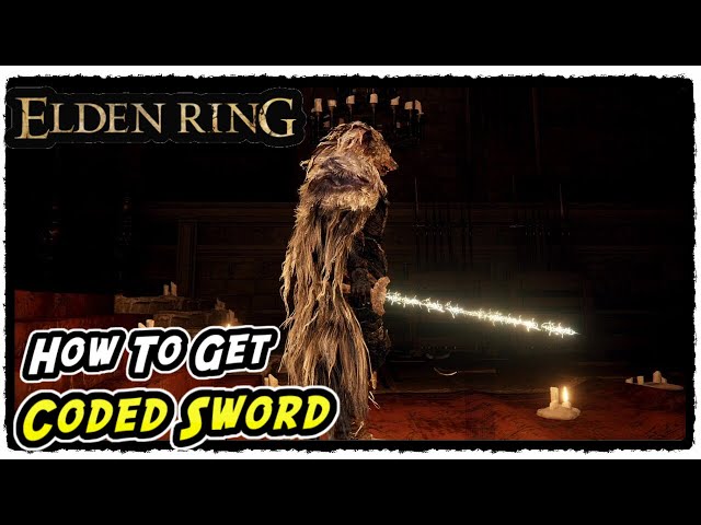 How to Get Coded Sword in Elden Ring Coded Sword Location