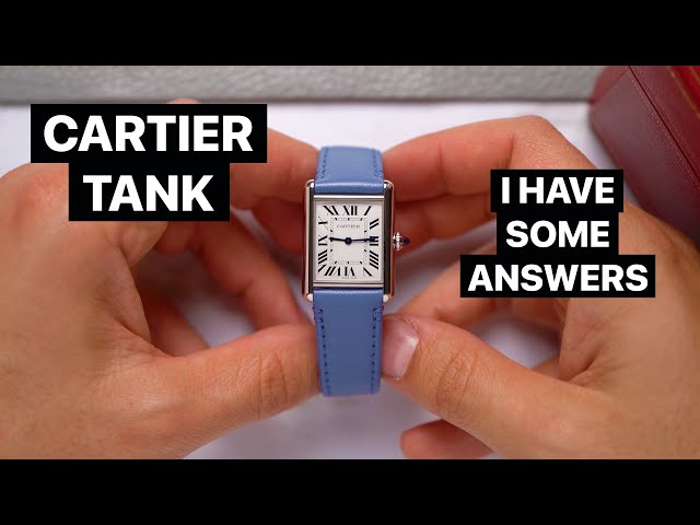 Dumb Drama: What is going on with the Cartier Tank Must SolarBeat watches?