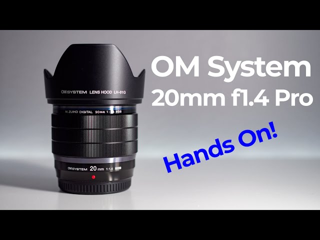 OM System M.Zuiko 20mm f1.4 Pro - [Hands On!]