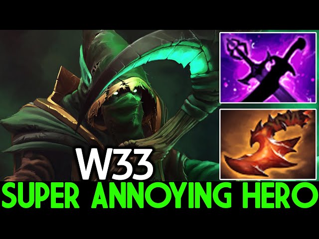 W33 [Necrophos] Super Annoying Hero Unlimited Heal Dota 2