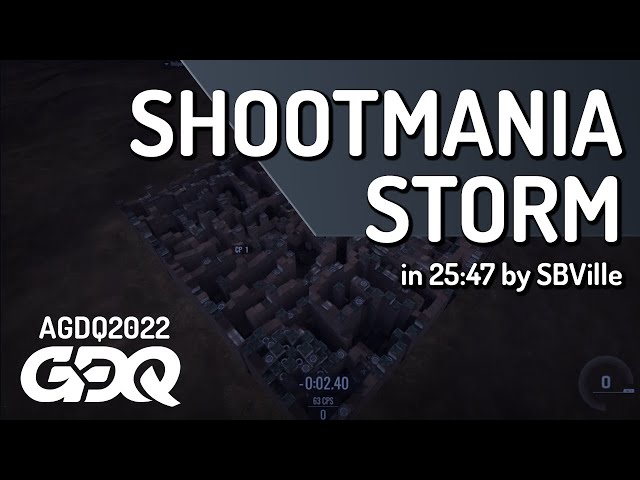 ShootMania Storm by SBVille in 25:47 - AGDQ 2022 Online