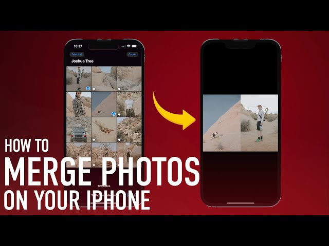 How to Combine Photos on an iPhone