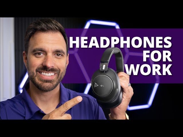 Poly Voyager Surround 80 - Bluetooth Headphones for Work