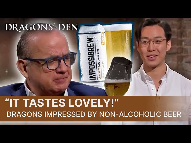 Young Entrepreneur Develops Non Alcoholic Beer Brand | SEASON 19 | Dragons' Den