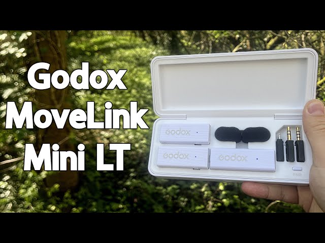 GODOX MoveLink Mini LT Wireless Microphone  - Indepth Review, Unboxing, Noise Reduction, Range Tests