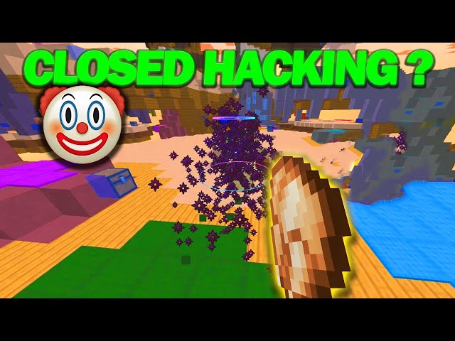 Closed Cheating on Pikanetwork! skywars | IM PRO