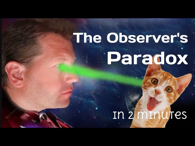 The secret of the observer effect in 2 minutes