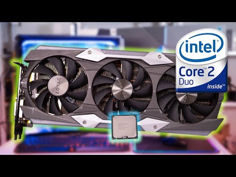 Core 2 Duo + GTX 1080 Ti - How Badly Does It Suck?