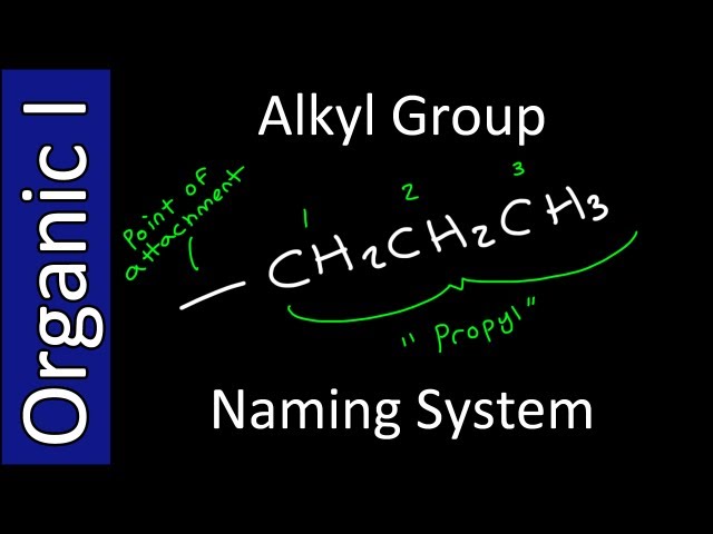 Alkyl Group Naming (IUPAC Style) - Organic Chemistry I
