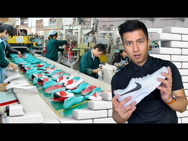 Descubrí  donde se fabrican las zapatillas en CHINA | FABRICANTES CHINOS REALES