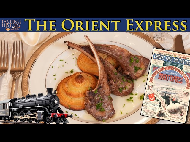 Dining on The Orient Express