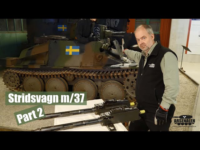 Stridsvagn m/37 #2 | AH-IV | Arsenalen, Swedish Tankmuseum