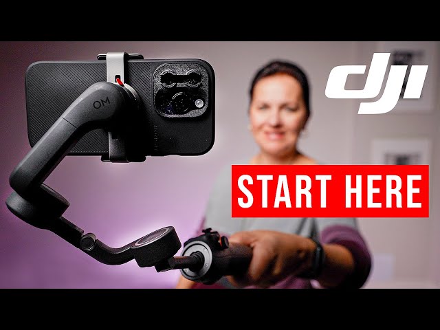 How to use DJI OSMO MOBILE 6 COMPLETE GUIDE for beginners