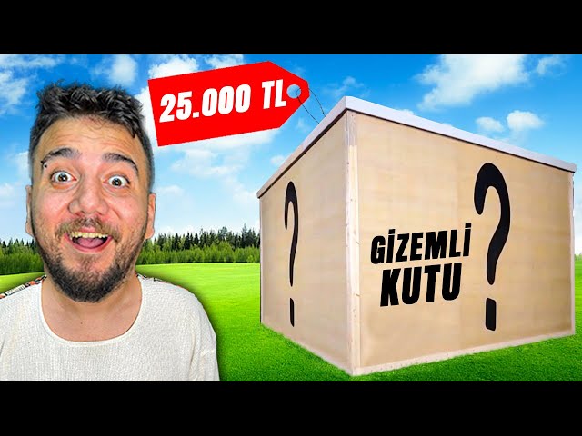 TÜRKİYE 'NİN EN PAHALI GİZEMLİ KUTUSUNU SİPARİŞ ETTİK! 25.000 TL Mystery Box