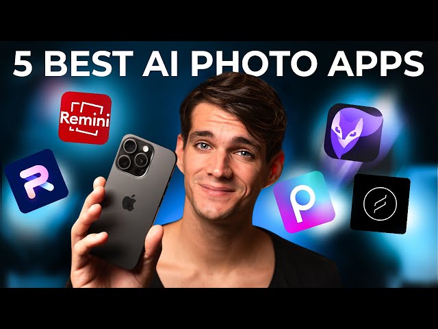 5 BEST AI Photo Editing Apps for iPhones