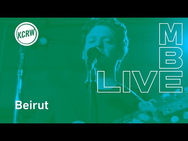 Beirut performing "Landslide" live on KCRW