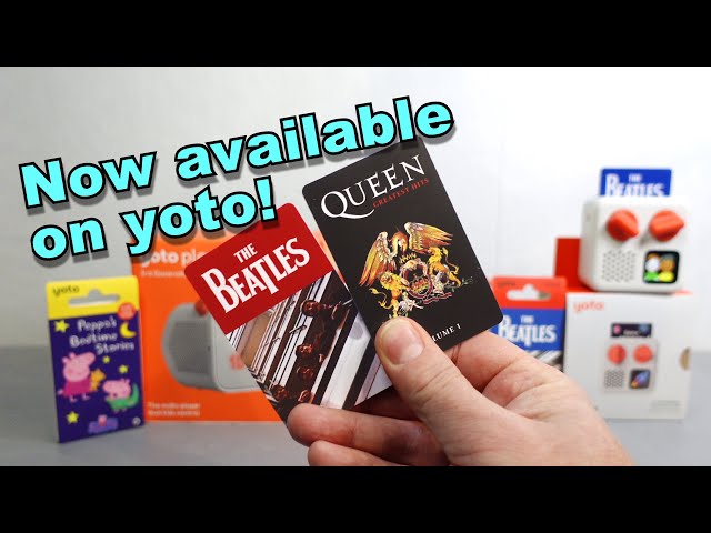 Yoto! - The Beatles (and Queen) arrive on a kids audio player