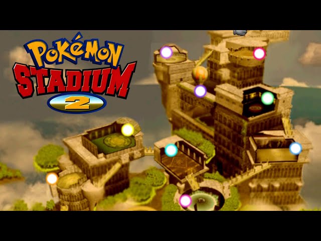 Taking on the Johto Gym Leader Castle (RENTALS ONLY) | Pokemon Stadium 2
