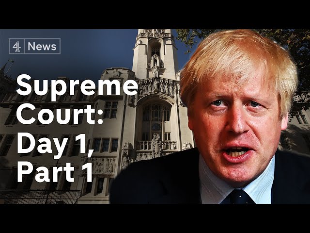 Supreme Court parliament suspension hearing: Day 1, part 1 | Brexit