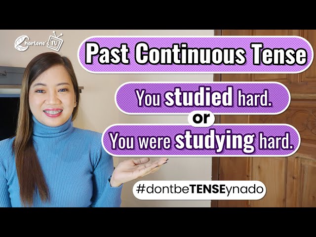 Past Continuous Tense | Charlene's TV