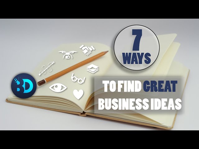 7 Ways to Find Startup Business Ideas