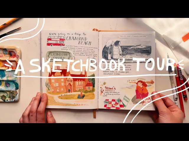 SKETCHBOOK TOUR! (illustration student edition)