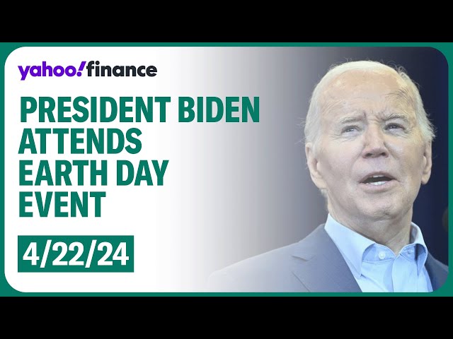 President Biden attends Earth Day event in Virginia