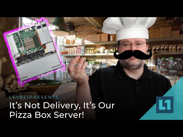 It’s Not Delivery, It’s Our Pizza Box Server!