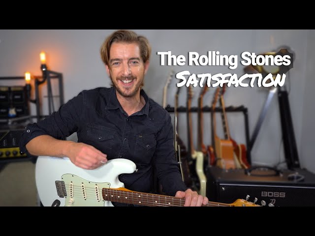 Satisfaction by The Rolling Stones - Guitar Lesson with Live Band
