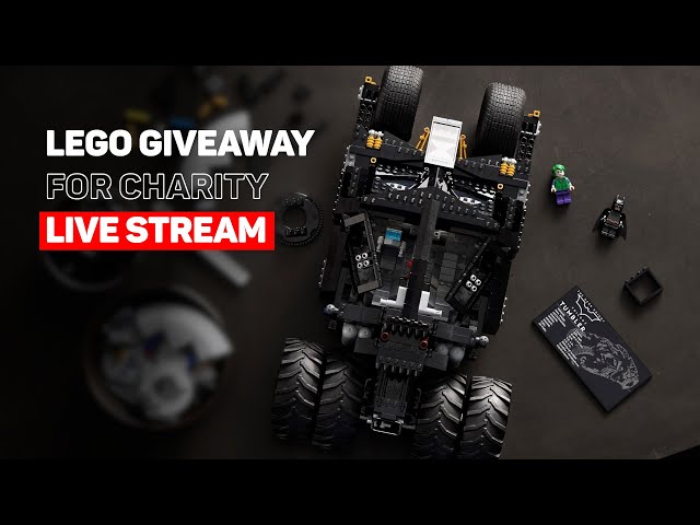 LEGO Giveaway for Charity: LIVE STREAM [Finished - recording only]