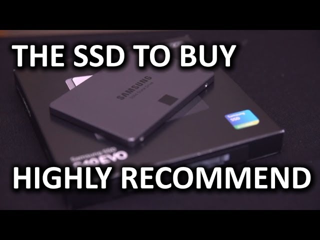 Samsung 840 EVO SSD Unboxing & Overview