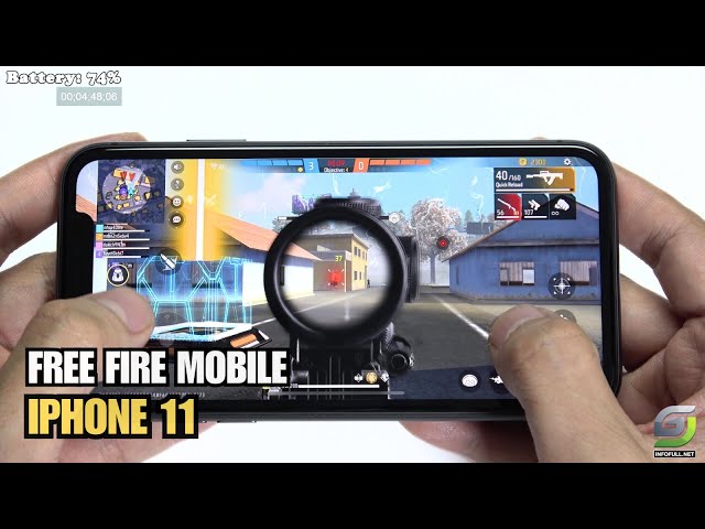iPhone 11 test game Free Fire | Apple A13 Bionic