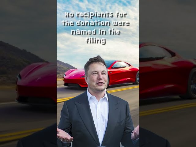 Elon Musk gifted $5.7 Billion Worth to Charity