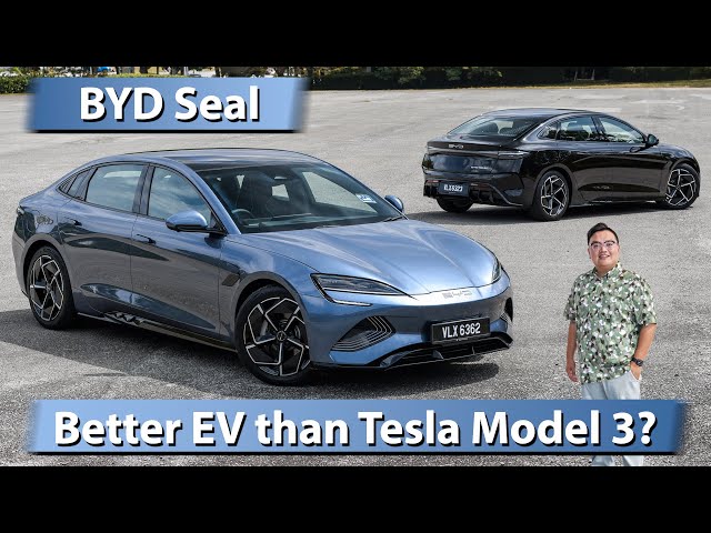 2024 BYD Seal Malaysian review - cheaper, better than Tesla Model 3?
