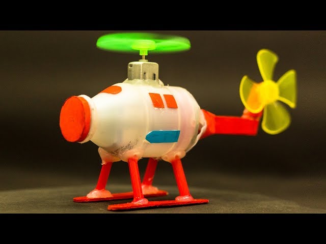 Plastic Bottle Helicopter | How to make Helicopter from Plastic Bottle