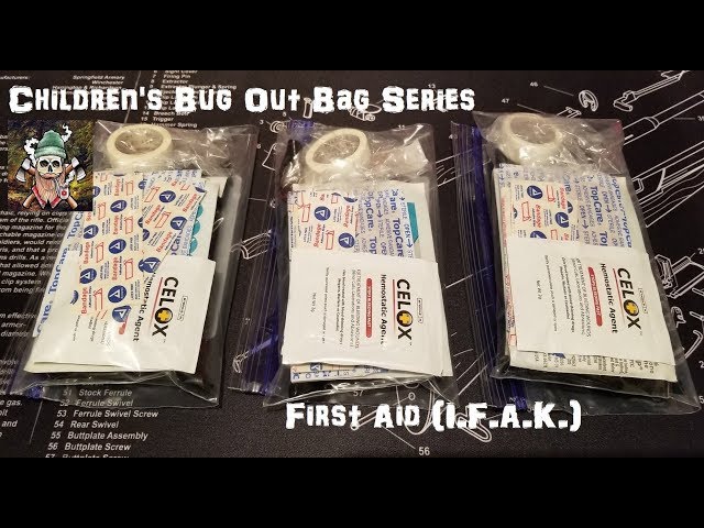 Children's Bug Out Bag Series | First Aid (I.F.A.K.)