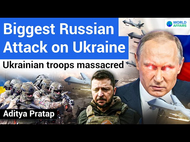 Russia's BIG Attack on Ukraine | Nearly 900 Soldiers Killed | World Affairs