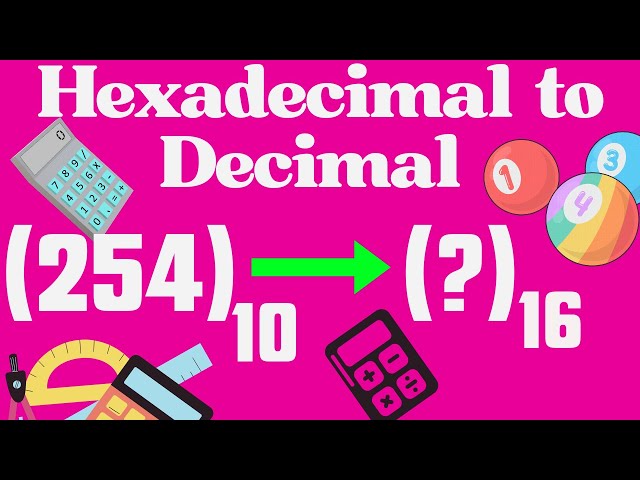 Decimal to Hexadecimal | Easy tricks and tips | Mathspedia |