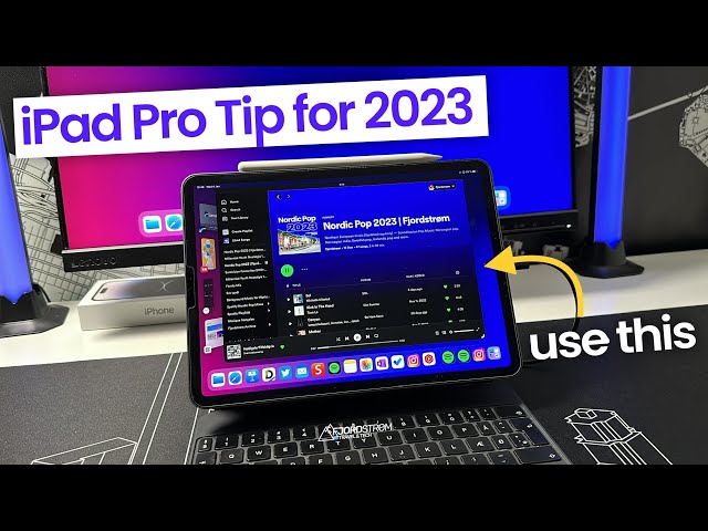 iPad Pro Tip for 2023: using web apps to do MORE!