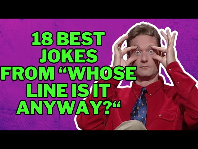 18 Best Jokes From “Whose Line Is It Anyway?“