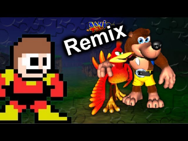 All Gruntilda's Lair Themes Remixed into One Song from Banjo Kazooie