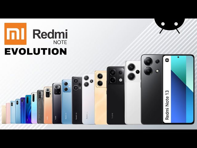 Evolution Of Xiaomi Redmi Note Series | Xiaomi Redmi Evolution