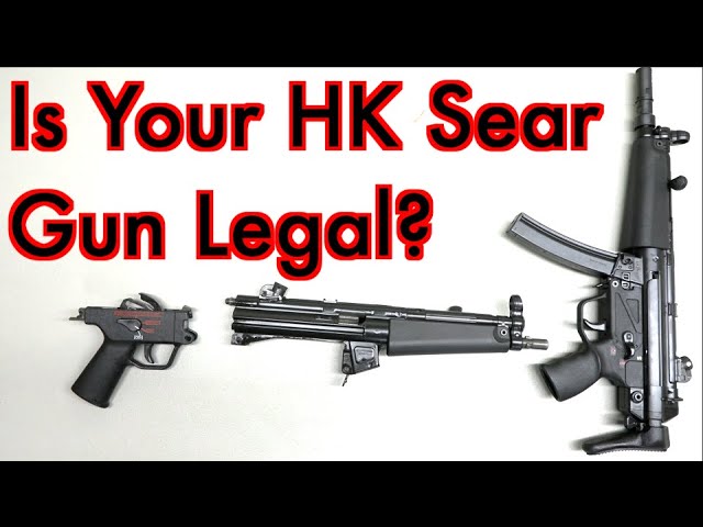 How to Avoid the Legal Pitfalls of a Transferrable H&K Auto Sear