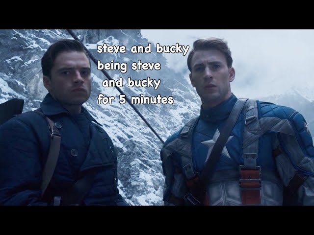 steve and bucky being steve and bucky for 5 minutes