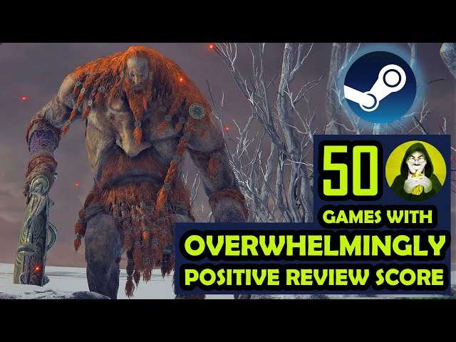 50 Games with Overwhelmingly Positive Reviews on Steam! | 2024 | (Steam sale prices included)